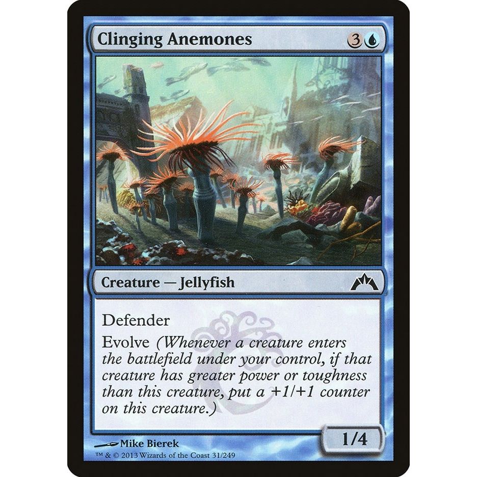 Image for Clinging Anemones (31) (GTC) - Magic: The Gathering