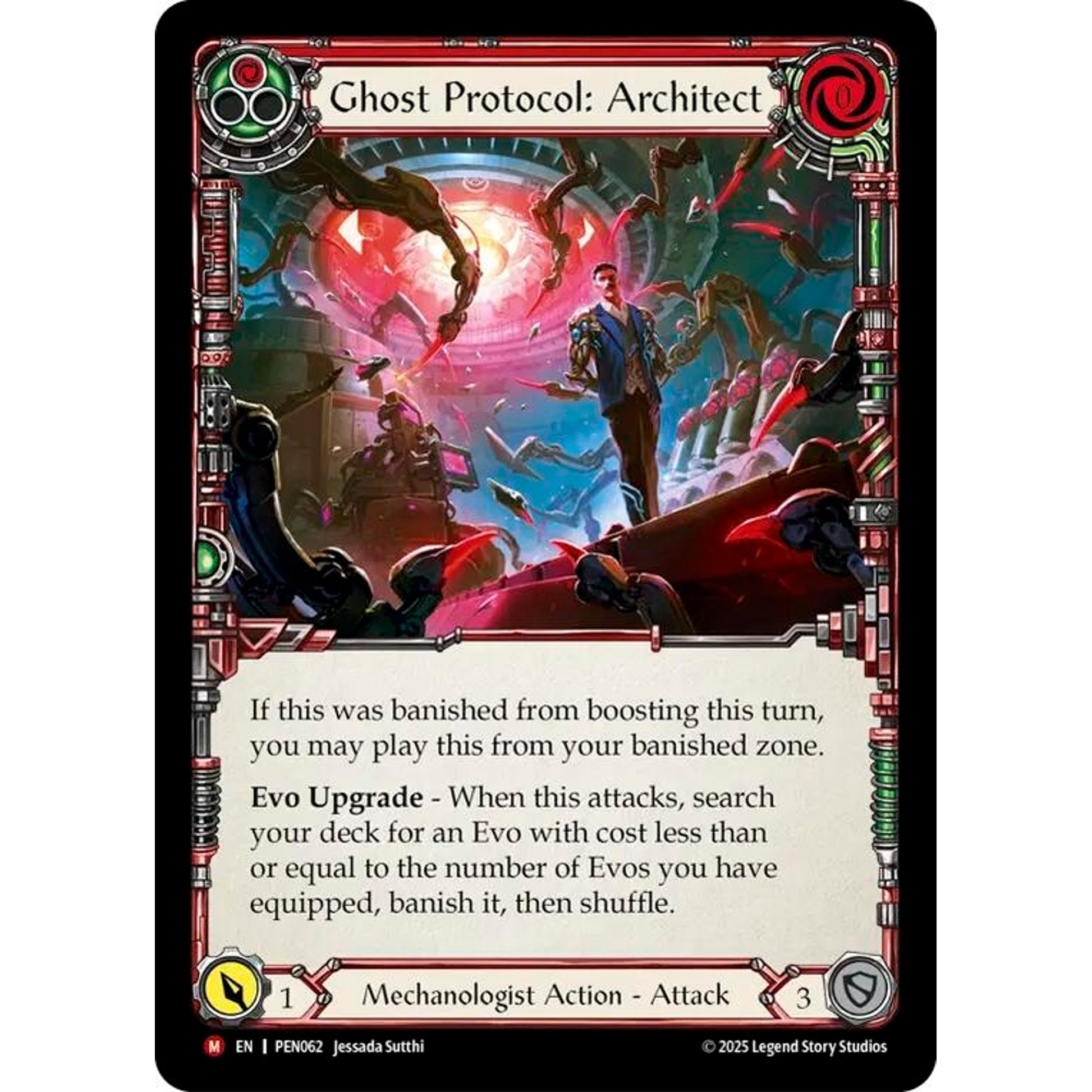 Image for Ghost Protocol: Architect (PEN062) (PEN) - Flesh and Blood TCG