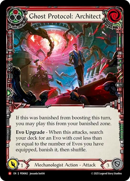 Image for Ghost Protocol: Architect (PEN062) (PEN) - Flesh and Blood TCG