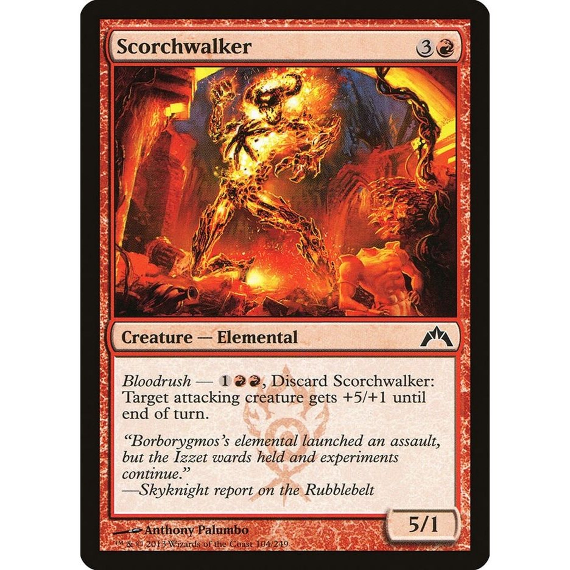 Image for Scorchwalker (104) (GTC) - Magic: The Gathering
