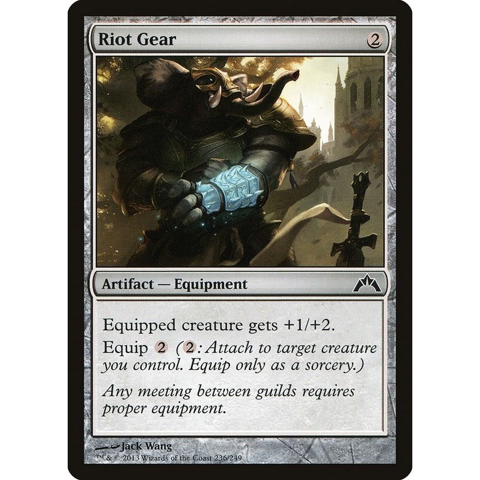 Image for Riot Gear (236) (GTC) - Magic: The Gathering