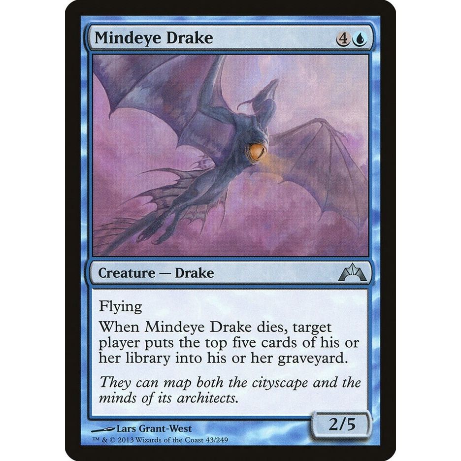 Image for Mindeye Drake (43) (GTC) - Magic: The Gathering