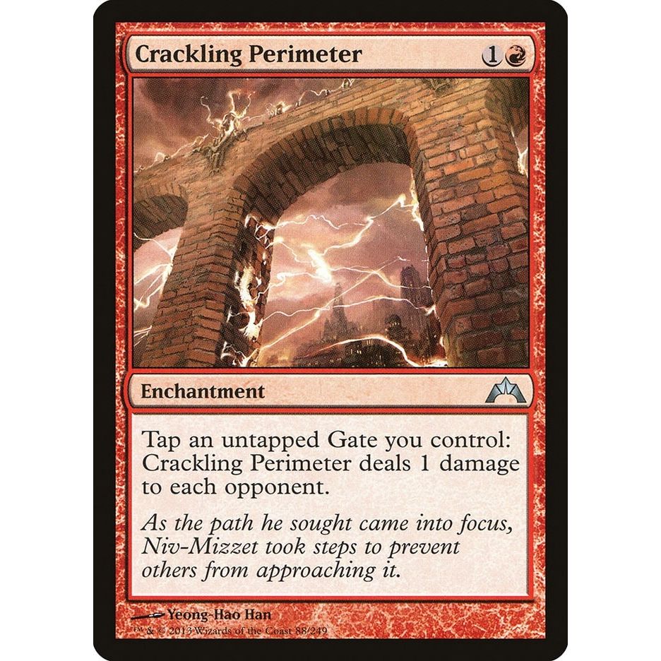 Image for Crackling Perimeter (88) (GTC) - Magic: The Gathering