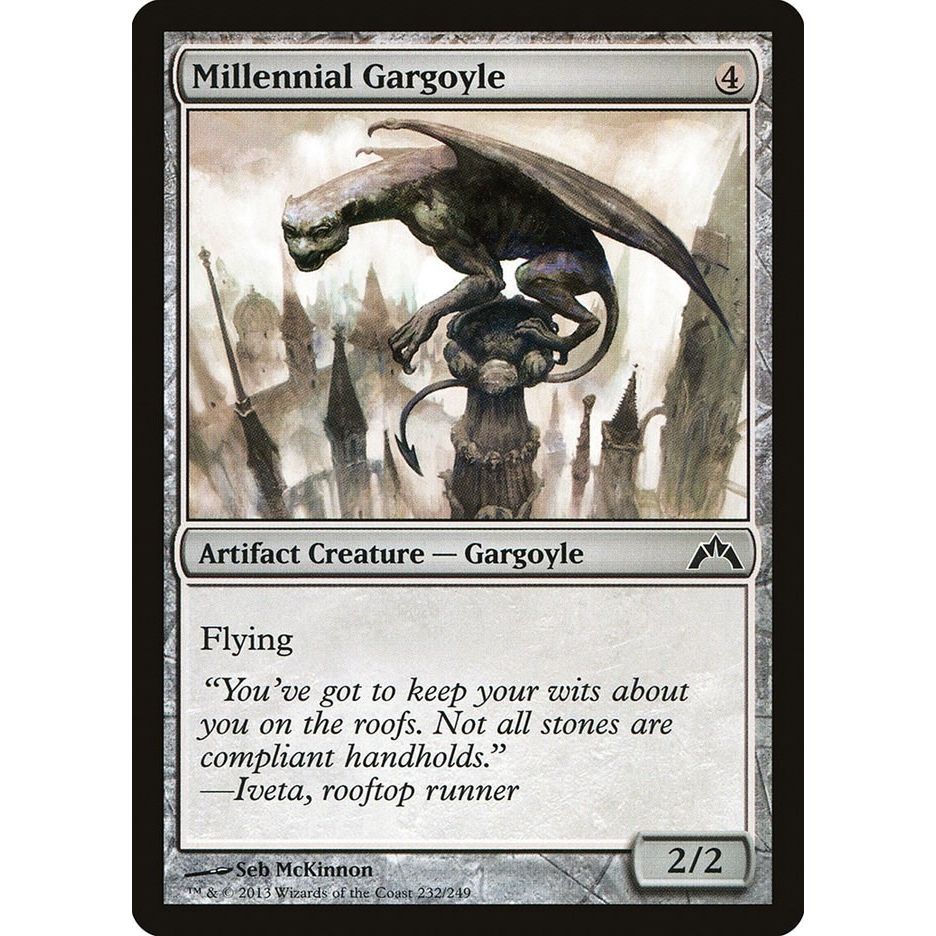 Image for Millennial Gargoyle (232) (GTC) - Magic: The Gathering