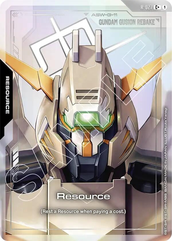 Image for Resource (R-027) (C+) (R-027) (GD03) - Gundam Card Game