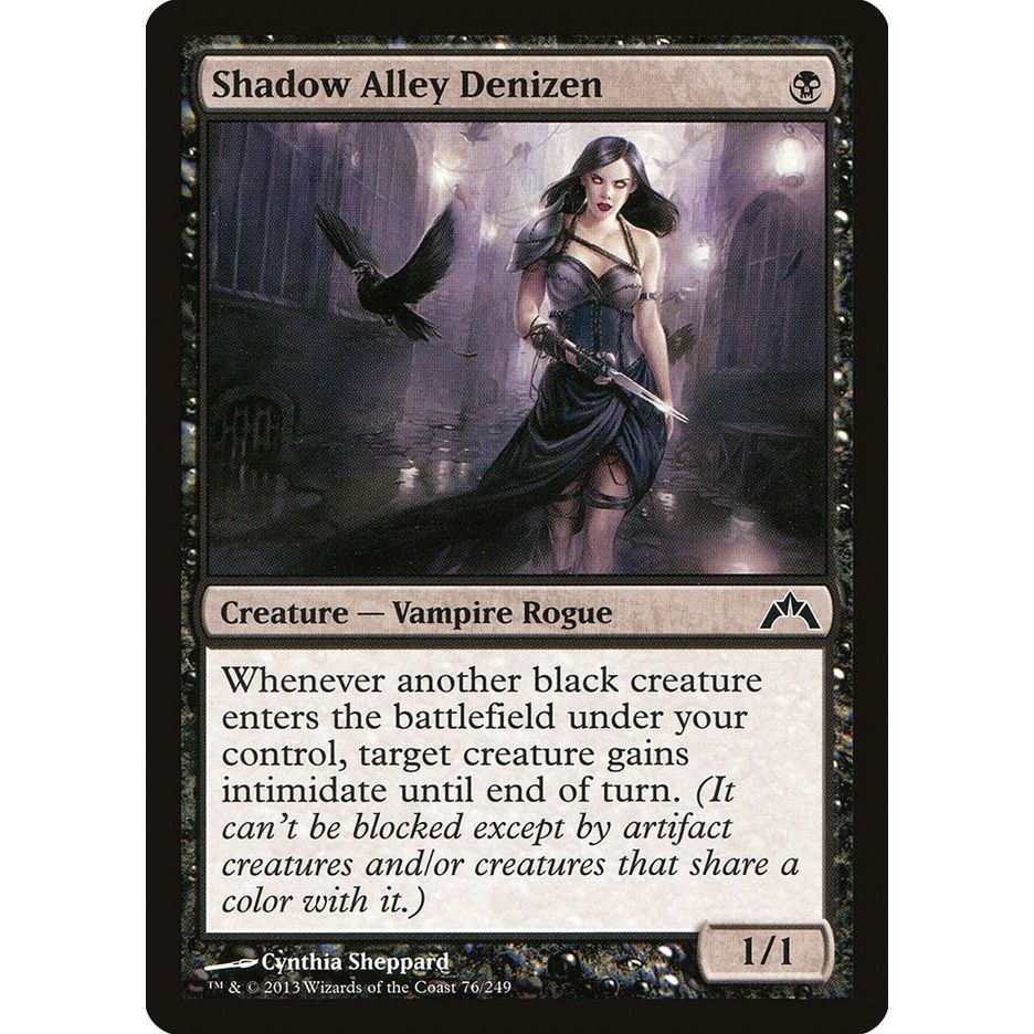 Image for Shadow Alley Denizen (76) (GTC) - Magic: The Gathering