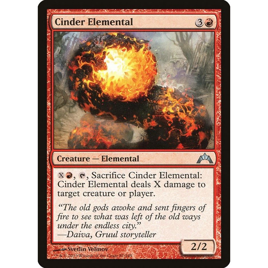 Image for Cinder Elemental (87) (GTC) - Magic: The Gathering