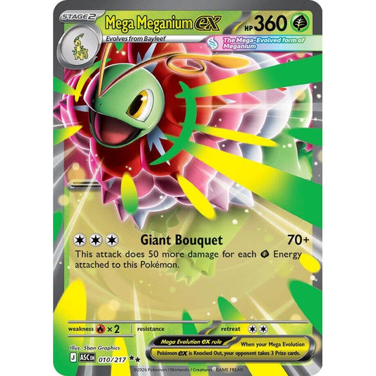 Image for Mega Meganium ex (010/217) (ASC) - Pokemon