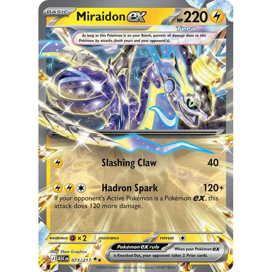 Image for Miraidon ex (073/217) (ASC) - Pokemon