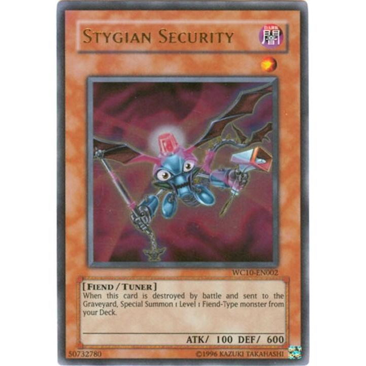 Image for Stygian Security (WC10-EN002) (VDP) - YuGiOh