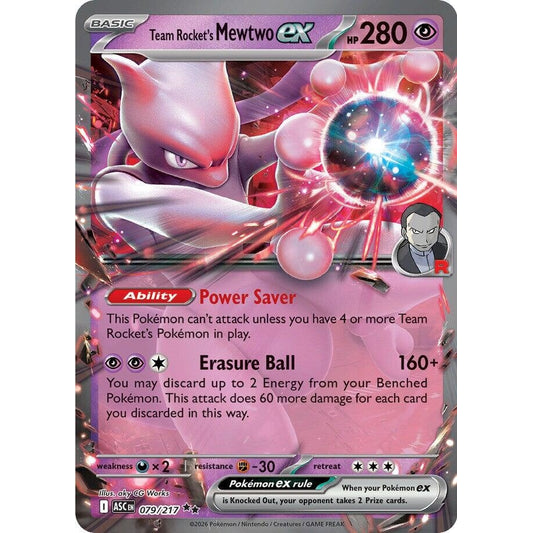 Image for Team Rocket's Mewtwo ex (079/217) (ASC) - Pokemon