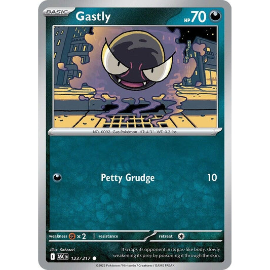 Image for Gastly (123/217) (ASC) - Pokemon