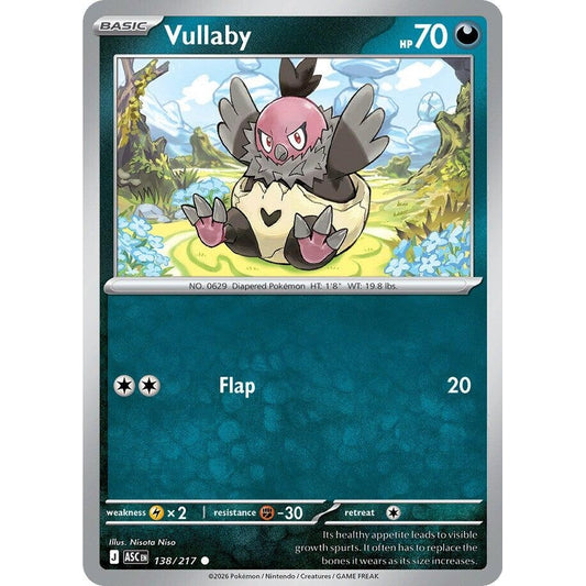 Image for Vullaby (138/217) (ASC) - Pokemon