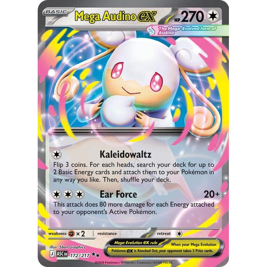 Image for Mega Audino ex (172/217) (ASC) - Pokemon