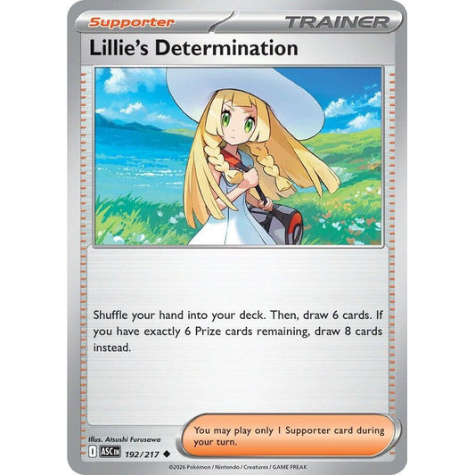 Image for Lillie's Determination (192/217) (ASC) - Pokemon