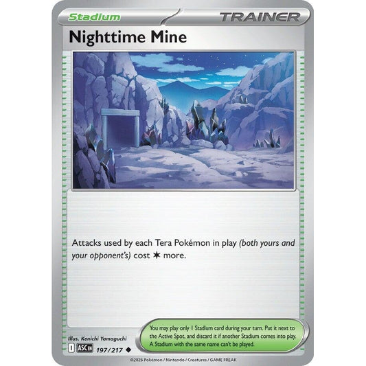 Image for Nighttime Mine (197/217) (ASC) - Pokemon