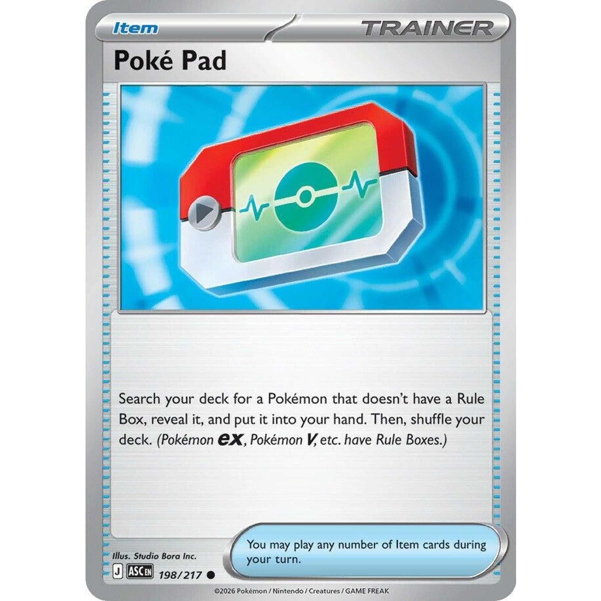 Image for Poke Pad (198/217) (ASC) - Pokemon