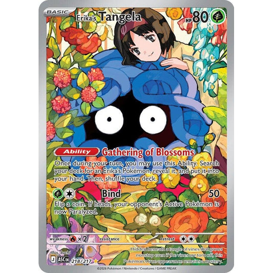 Image for Erika's Tangela (218/217) (ASC) - Pokemon