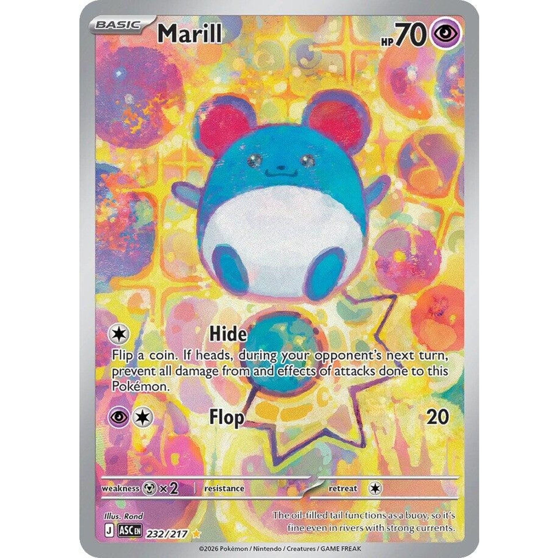 Image for Marill (232/217) (ASC) - Pokemon