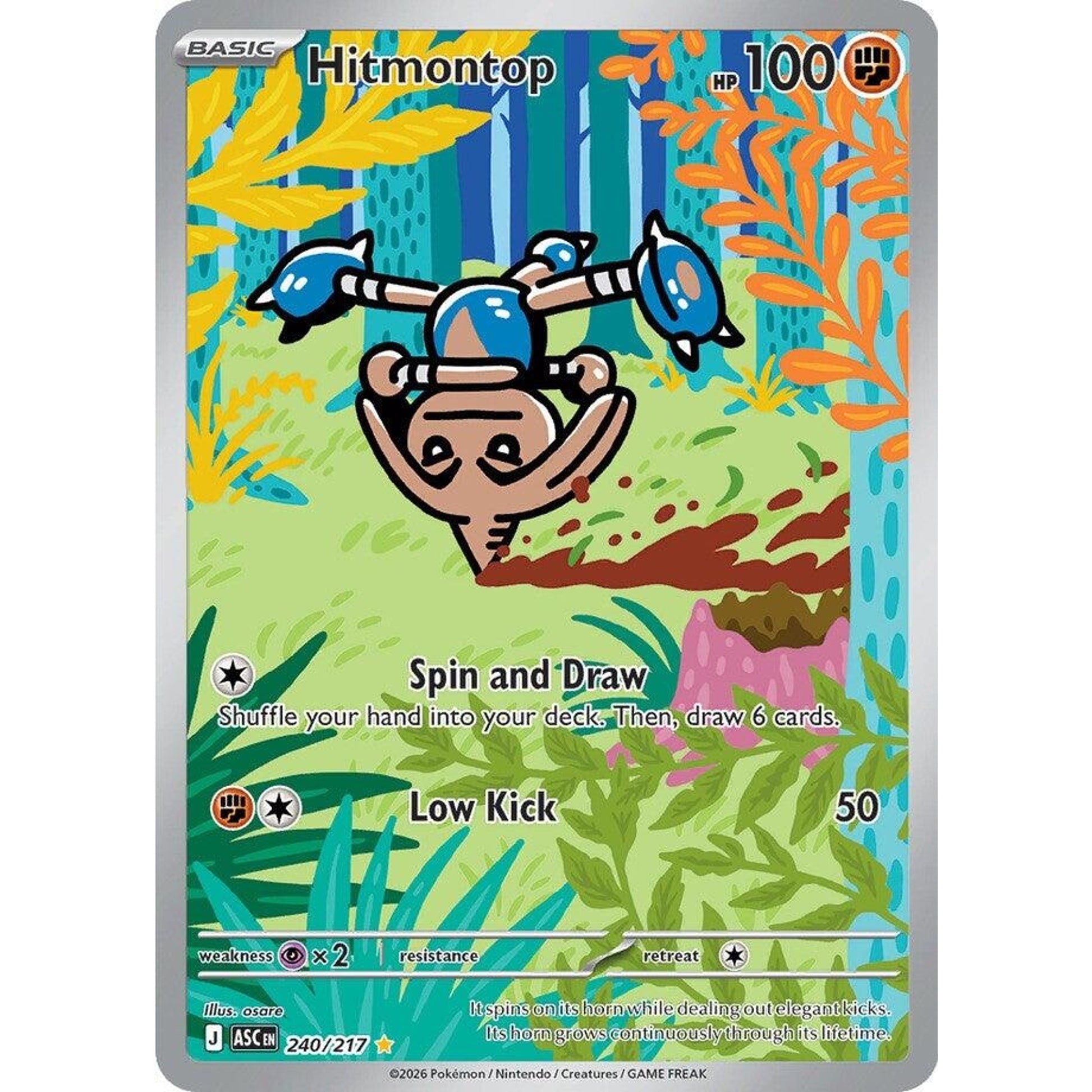 Image for Hitmontop (240/217) (ASC) - Pokemon