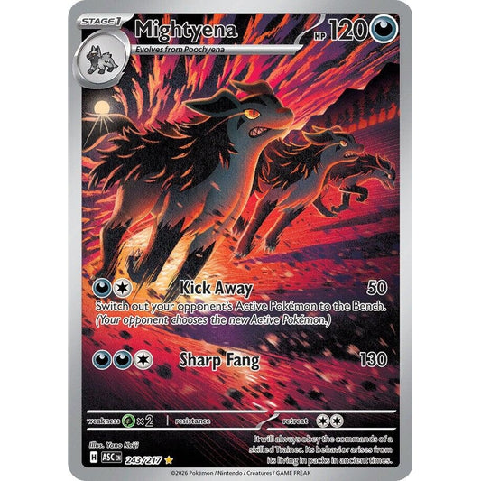 Image for Mightyena (243/217) (ASC) - Pokemon
