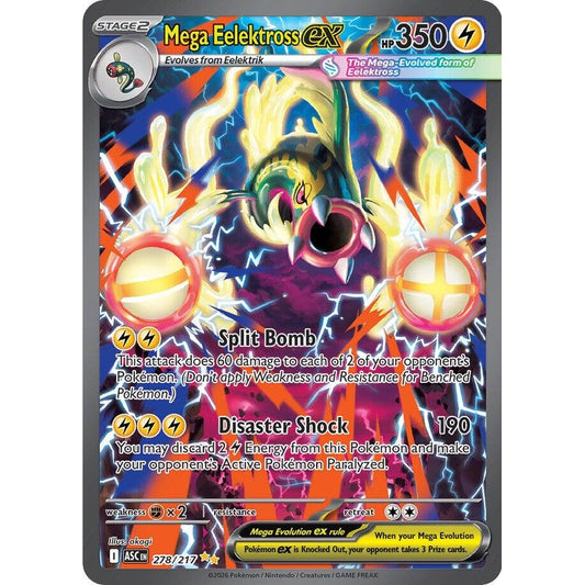 Image for Mega Eelektross ex (278/217) (ASC) - Pokemon