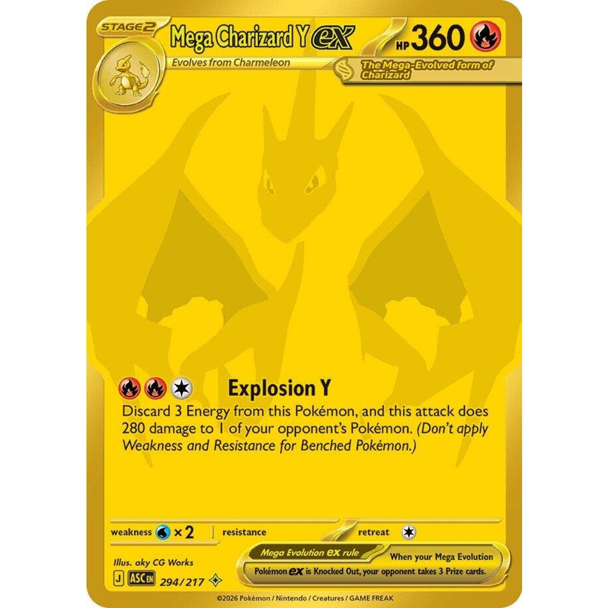 Image for Mega Charizard Y ex (294/217) (ASC) - Pokemon