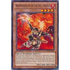 Image for Brotherhood of the Fire Fist - Gorilla (CBLZ-EN023) (CBLZ) - YuGiOh