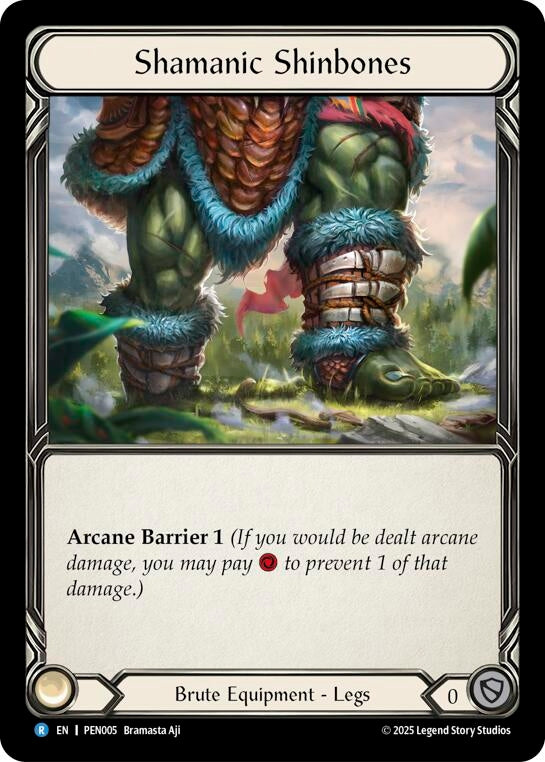 Image for Shamanic Shinbones (PEN005) (PEN) - Flesh and Blood TCG
