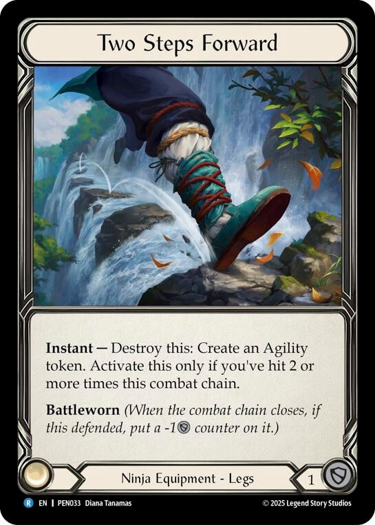 Image for Two Steps Forward (PEN033) (PEN) - Flesh and Blood TCG