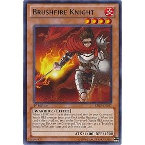 Image for Brushfire Knight (CBLZ-EN037) (CBLZ) - YuGiOh