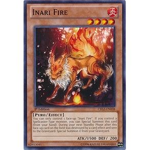 Image for Inari Fire (CBLZ-EN038) (CBLZ) - YuGiOh