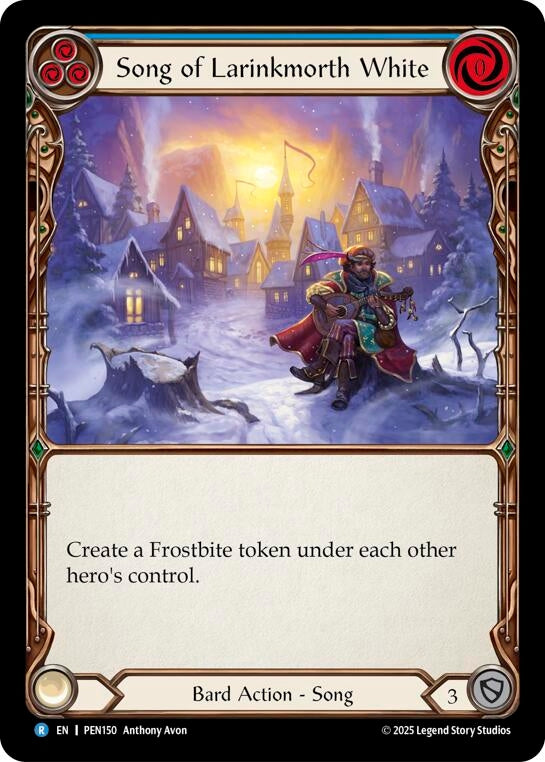 Image for Song Of Larinkmorth White (Blue) (PEN150) (PEN) - Flesh and Blood TCG