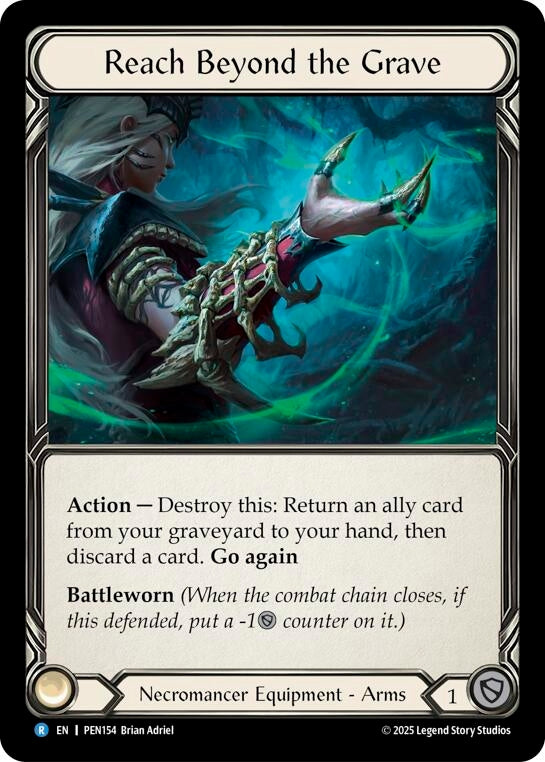 Image for Reach Beyond The Grave (PEN154) (PEN) - Flesh and Blood TCG