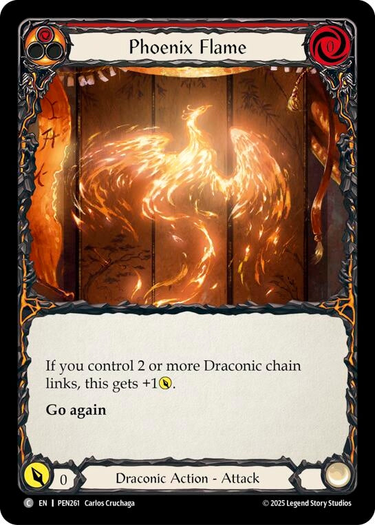 Image for Phoenix Flame (Red) (PEN261) (PEN) - Flesh and Blood TCG