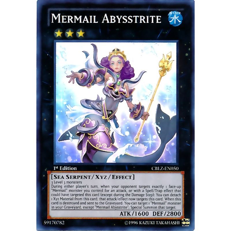 Image for Mermail Abysstrite (CBLZ-EN050) (CBLZ) - YuGiOh