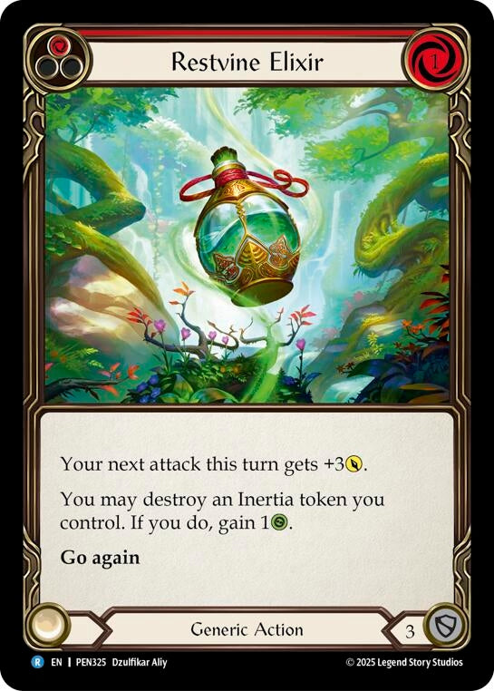 Image for Restvine Elixir (Red) (PEN325) (PEN) - Flesh and Blood TCG