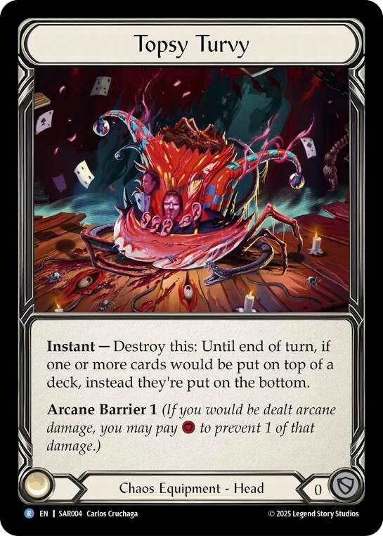 Image for Topsy Turvy (SAR004) - Flesh and Blood TCG
