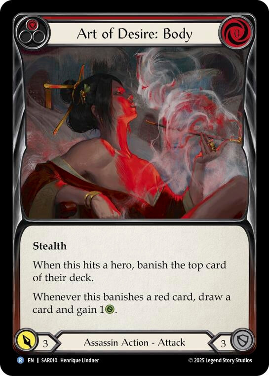 Image for Art of Desire: Body (SAR010) - Flesh and Blood TCG
