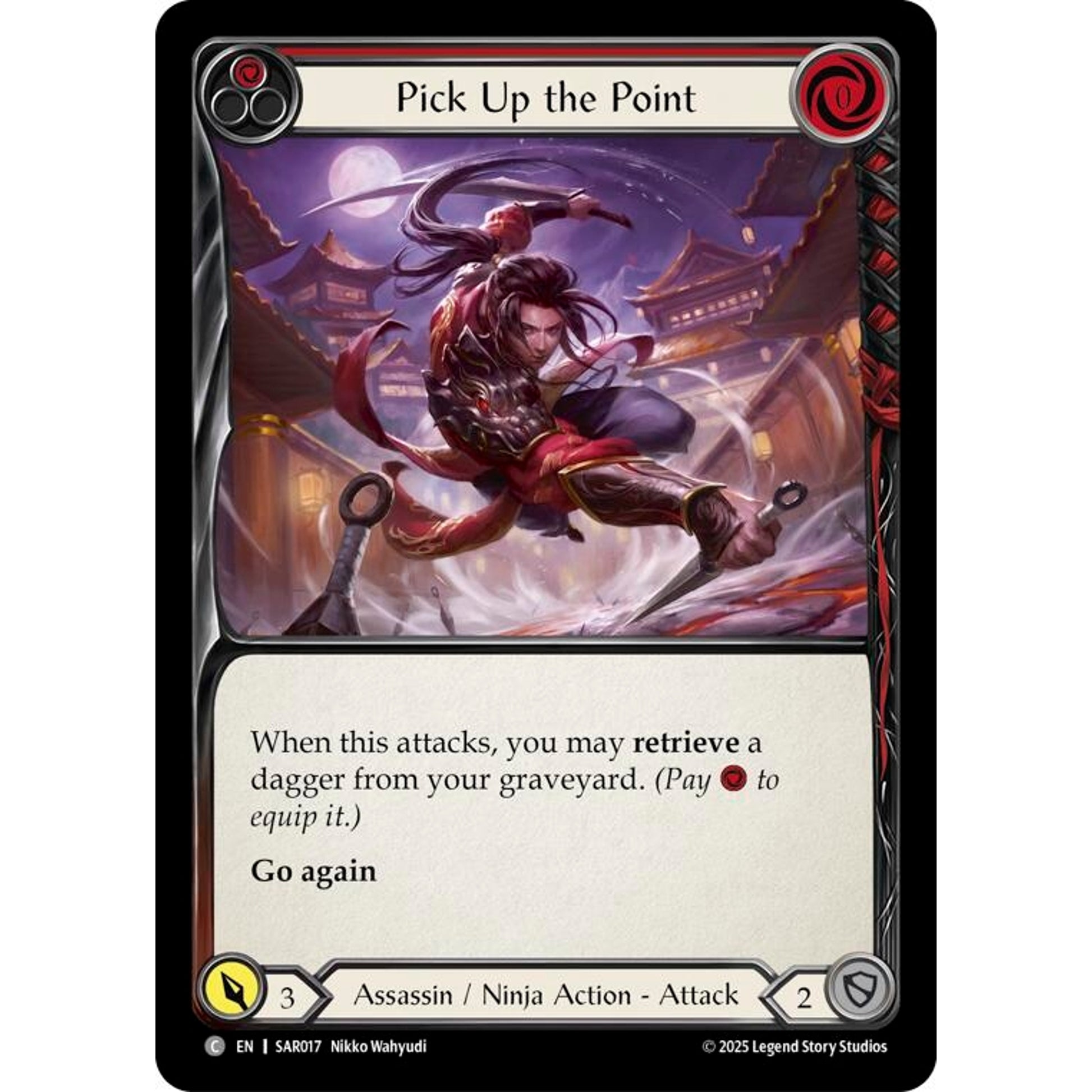 Image for Pick Up the Point (SAR017) - Flesh and Blood TCG