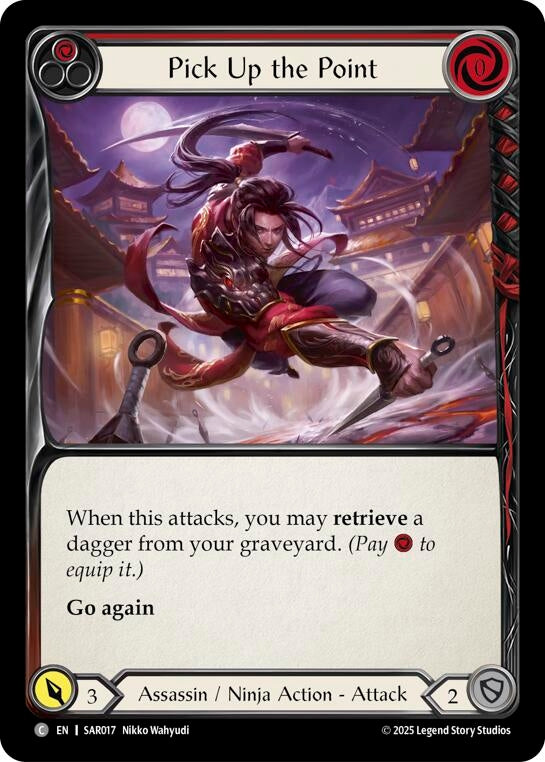 Image for Pick Up the Point (SAR017) - Flesh and Blood TCG