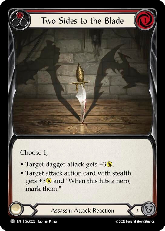 Image for Two Sides to the Blade (SAR022) - Flesh and Blood TCG