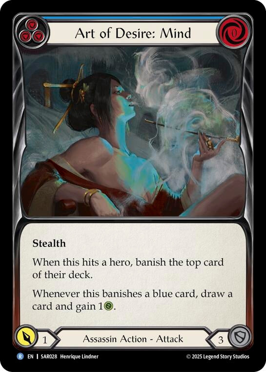 Image for Art of Desire: Mind (SAR028) - Flesh and Blood TCG
