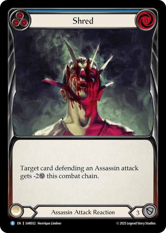 Image for Shred (SAR032) - Flesh and Blood TCG
