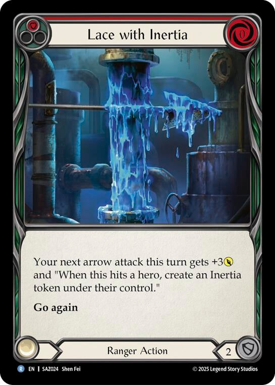 Image for Lace with Inertia (SAZ024) - Flesh and Blood TCG