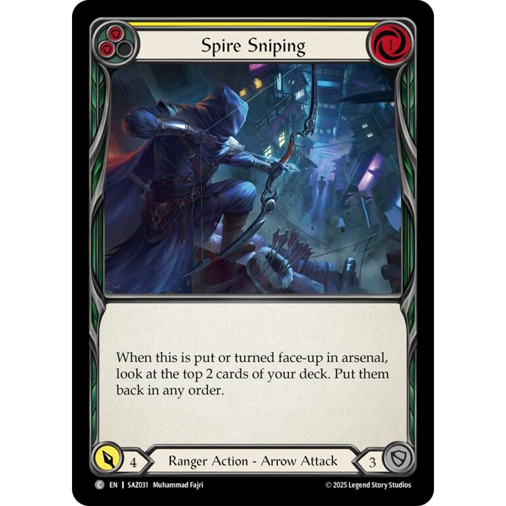 Image for Spire Sniping (SAZ031) - Flesh and Blood TCG