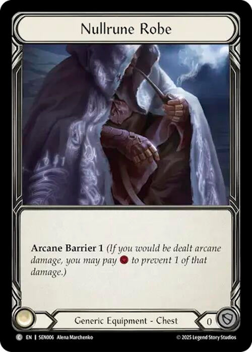 Image for Nullrune Robe (SEN006) (SEN006) - Flesh and Blood TCG