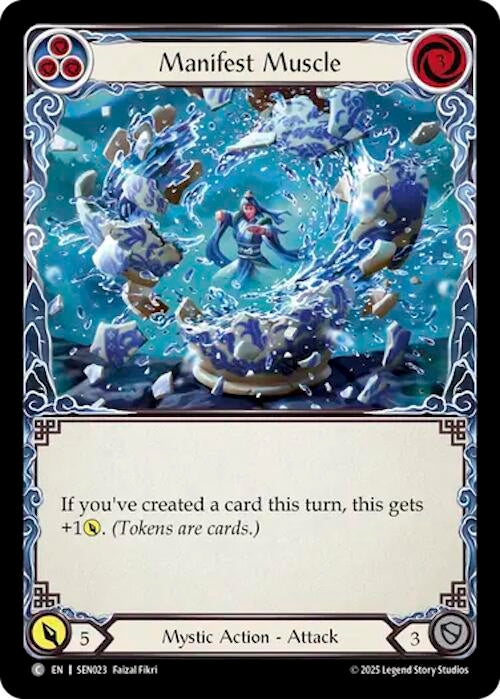 Image for Manifest Muscle (SEN023) - Flesh and Blood TCG