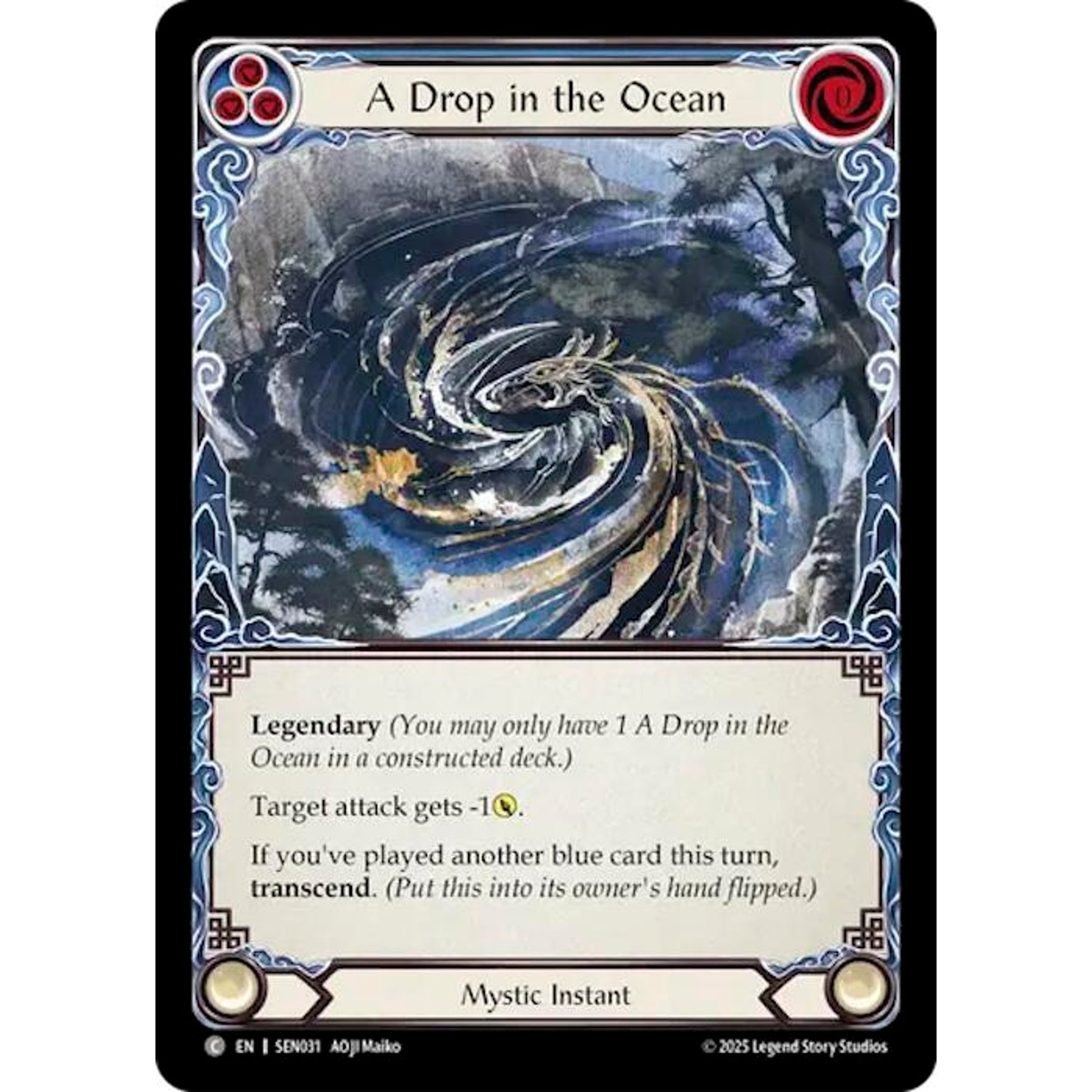 Image for A Drop in the Ocean // Inner Chi (SEN031) - Flesh and Blood TCG