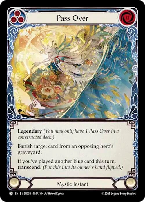 Image for Pass Over // Inner Chi (SEN033) - Flesh and Blood TCG